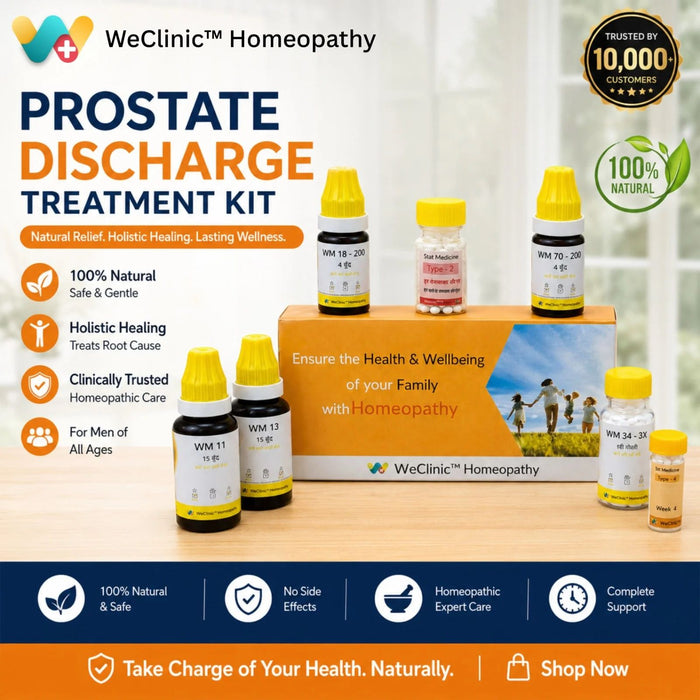 Prostate Discharge Treatment Kit by WeClinic Homeopathy