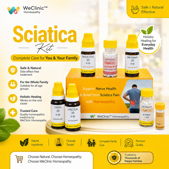 Sciatica Kit - Homeopathy Medicine for Sciatica Pain Relief