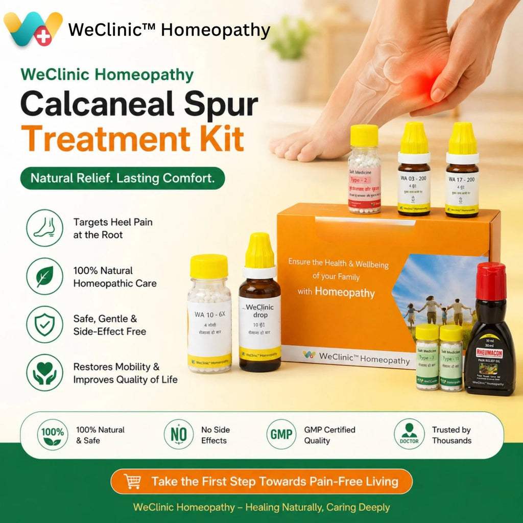Calcaneal Spur Treatment Kit By WeClinic Homeopathy