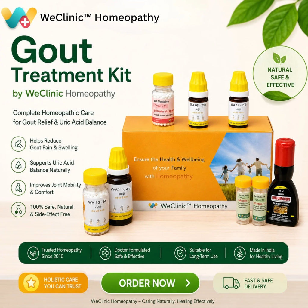 Gout Treatment Kit By WeClinic Homeopathy