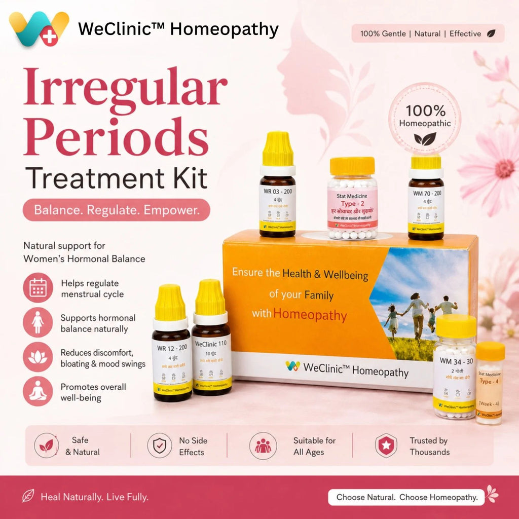 Irregular Periods Treatment Kit By WeClinic Homeopathy