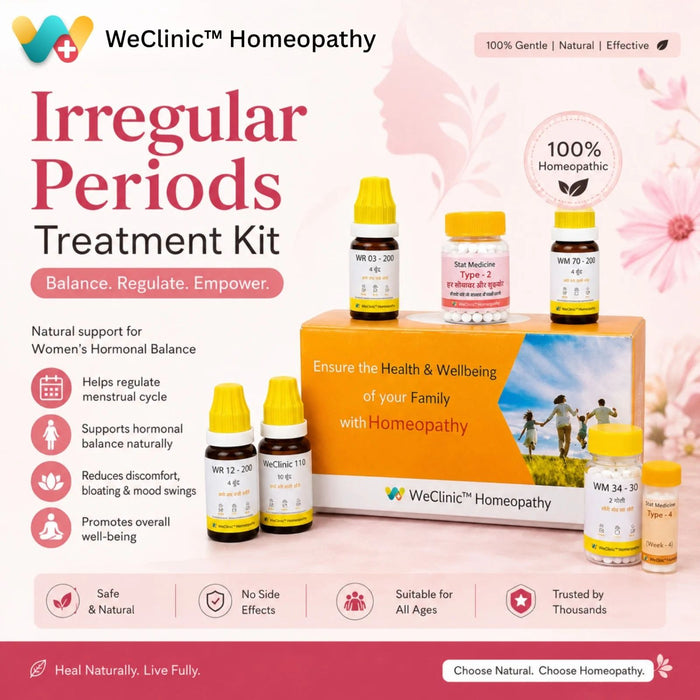 Irregular Periods Treatment Kit By WeClinic Homeopathy