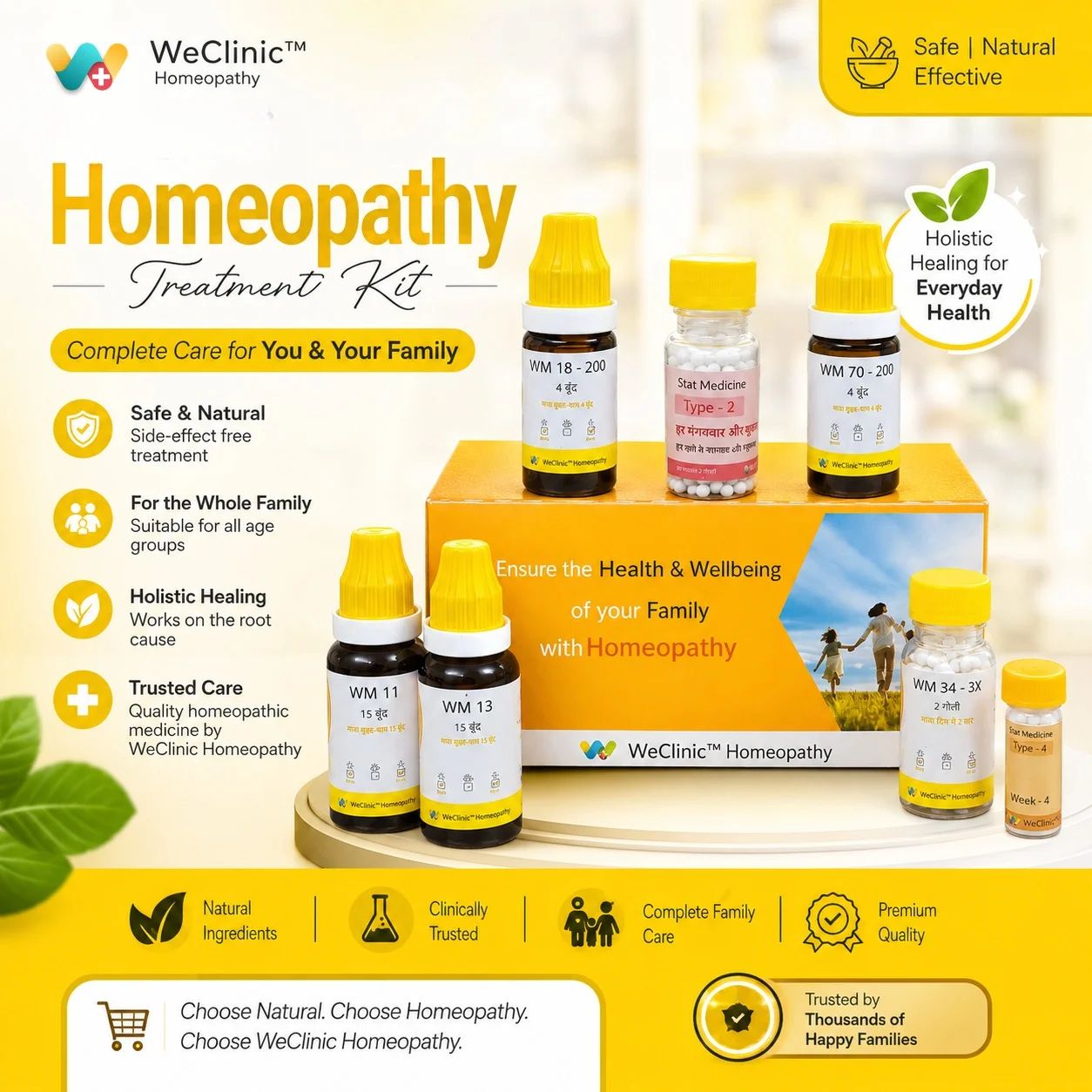 All Miscellaneous Treatment Kit by WeClinic Homeopathy