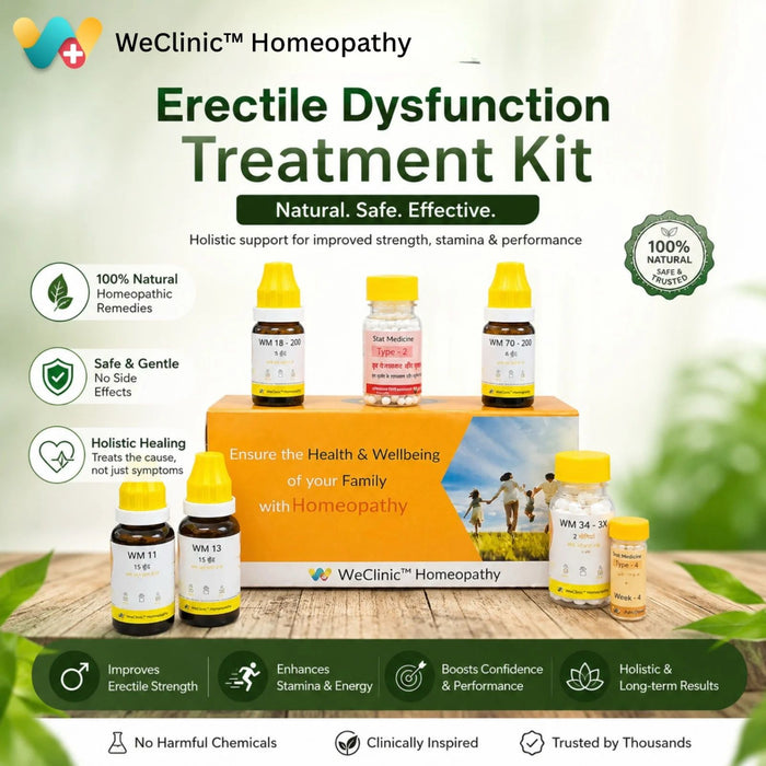 Erectile Dysfunction Treatment Kit by WeClinic Homeopathy