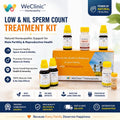 Nil / Low Sperm Count Treatment Kit by WeClinic Homeopathy