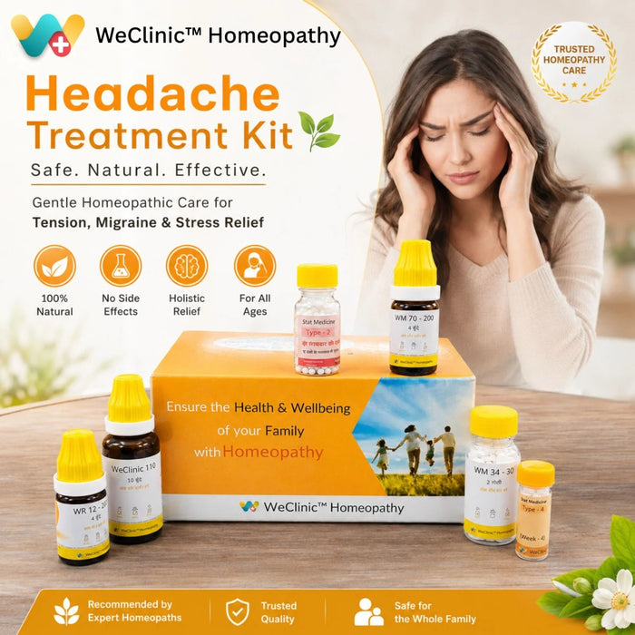 Headache Treatment Kit by WeClinic Homeopathy