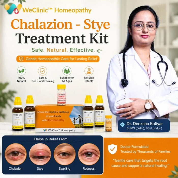 Chalazion / Stye Treatment Kit by WeClinic Homeopathy