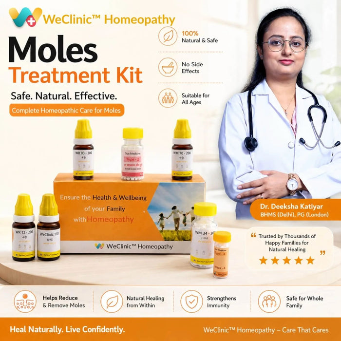 Moles (तिल की समस्या) Treatment Kit by WeClinic Homeopathy