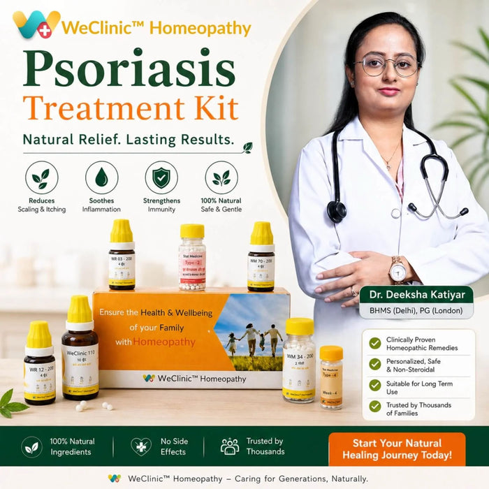 Psoriasis Treatment Kit by WeClinic Homeopathy