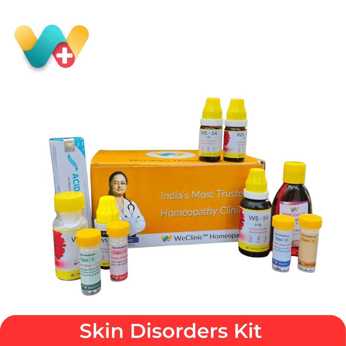 Skin Disorders Treatment Kit by WeClinic Homeopathy